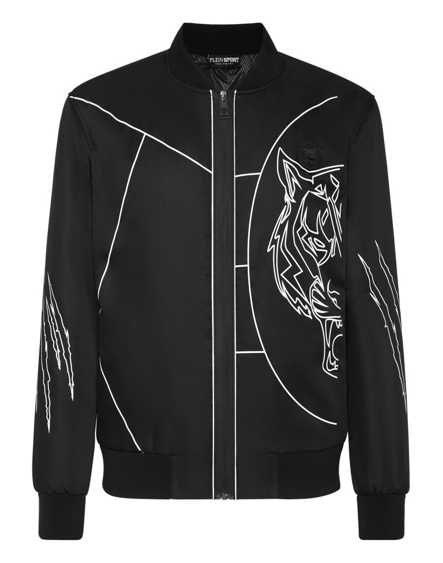 

Куртка межсезонная Plein Sport Tiger, черный
