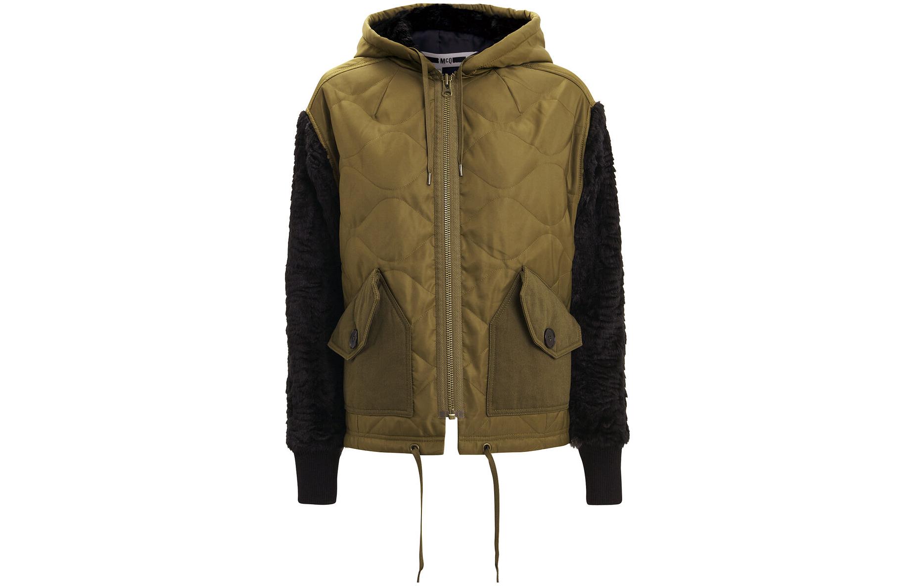 

Куртка пальто женская коричневая McQ Alexander McQueen, Коричневый, Куртка пальто женская коричневая McQ Alexander McQueen