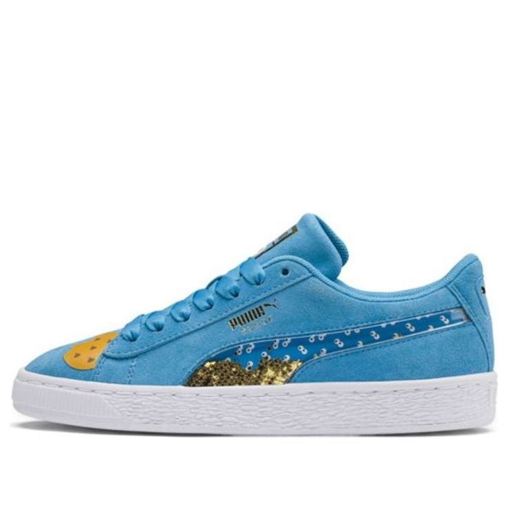 

Кеды PUMA x SESAME Street 50 Suede Statement JR, синий