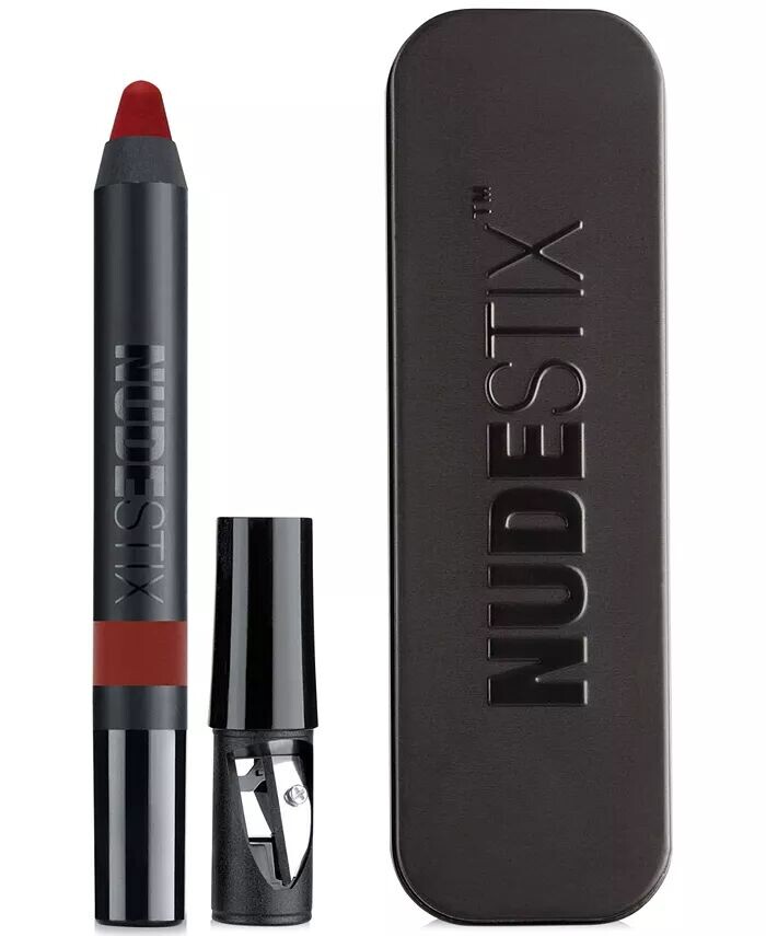 

Интенсивный матовый карандаш для губ + карандаш для щек Nudestix, цвет Icon