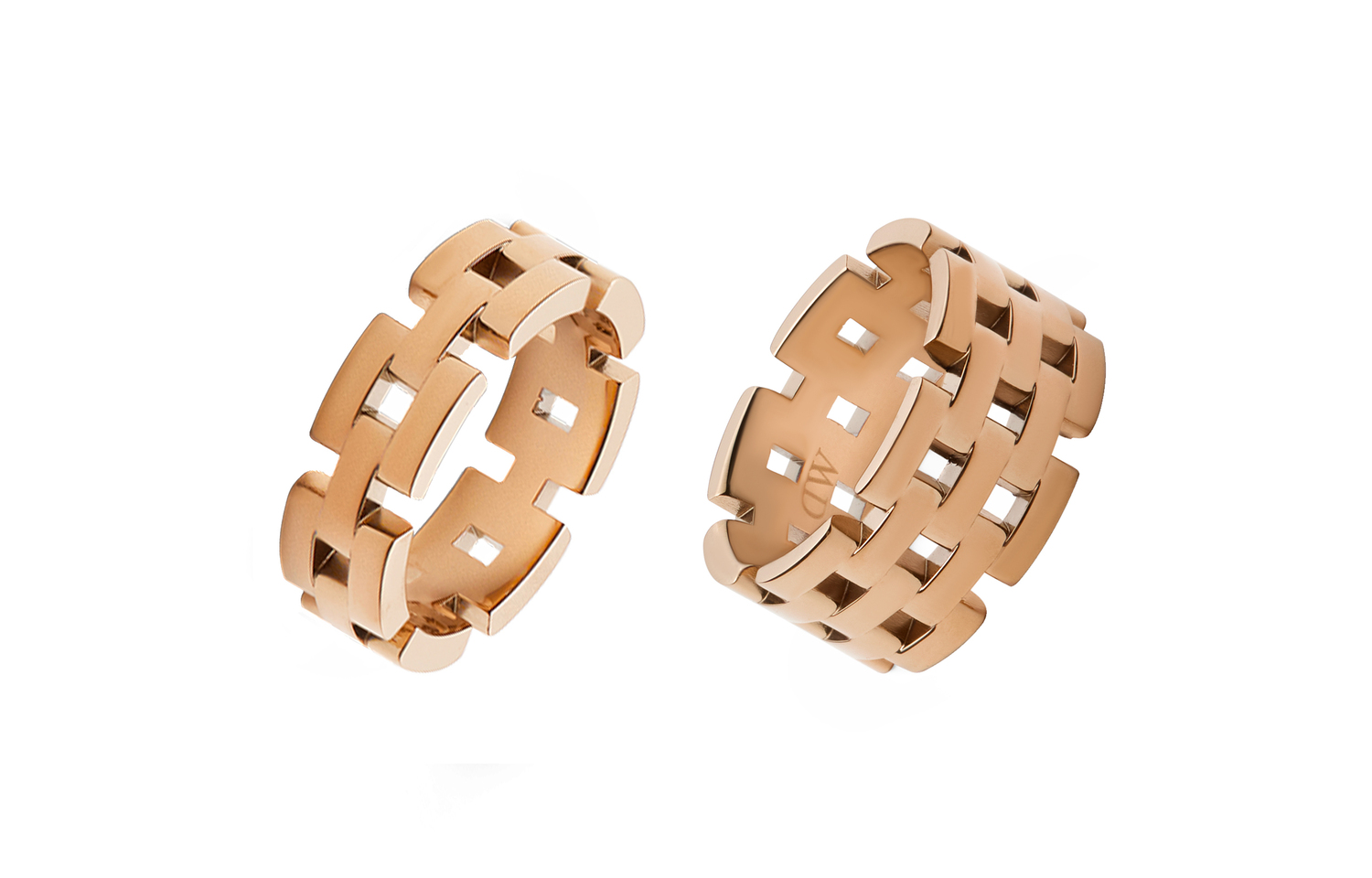 

Daniel Wellington Alloy Rings Unisex DW/DanielWellington, [unique style]3-piece ring & 5-piece ring