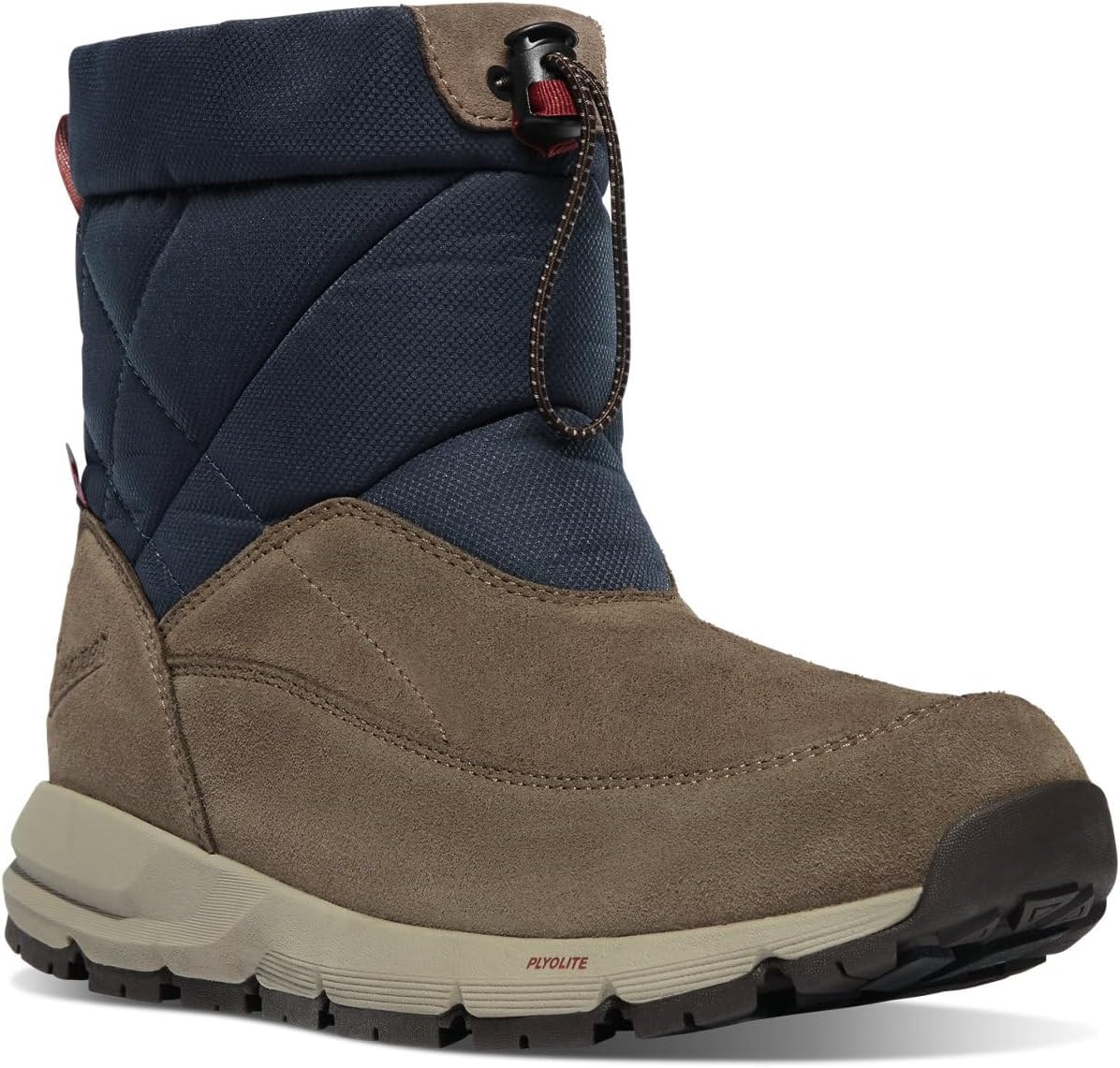 Мужские водонепроницаемые походные ботинки Danner Cloud Cap 400G 7 из замши с подошвой Vibram Arctic Grip, утеплителем PrimaLoft и стелькой OrthoLite, шоколадный — фото 2