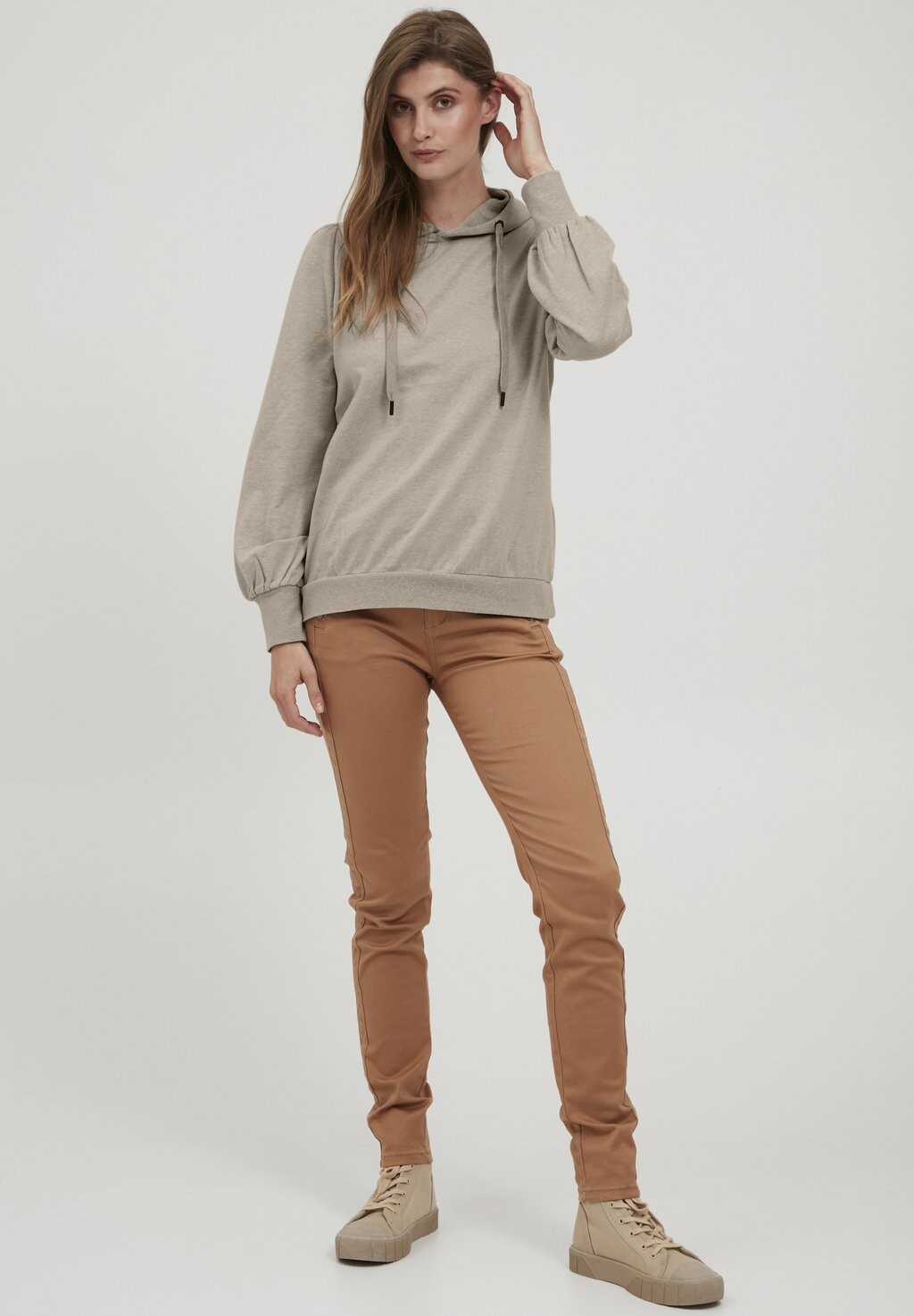 

Толстовка с капюшоном FRBESWEAT 1 SWEATSHIRT Fransa, бежевый