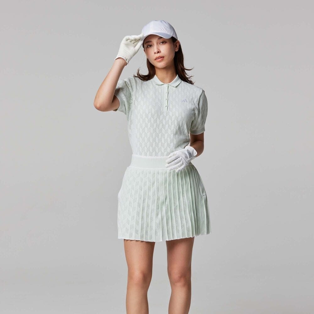 

Юбка Adidas ULT365 PRIMEKNIT pleated skirt, цвет Crystal Jade