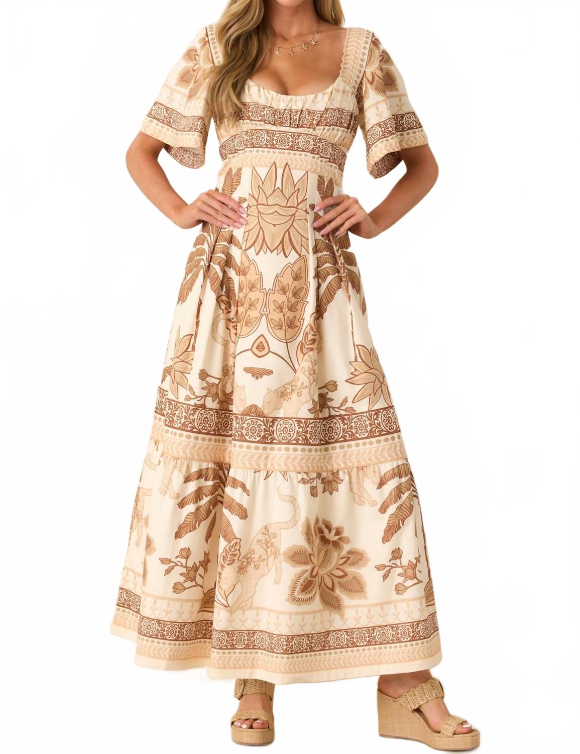 

Платье «Лиссабон» в стиле джунглей Aylaya, Jungle Dazzle