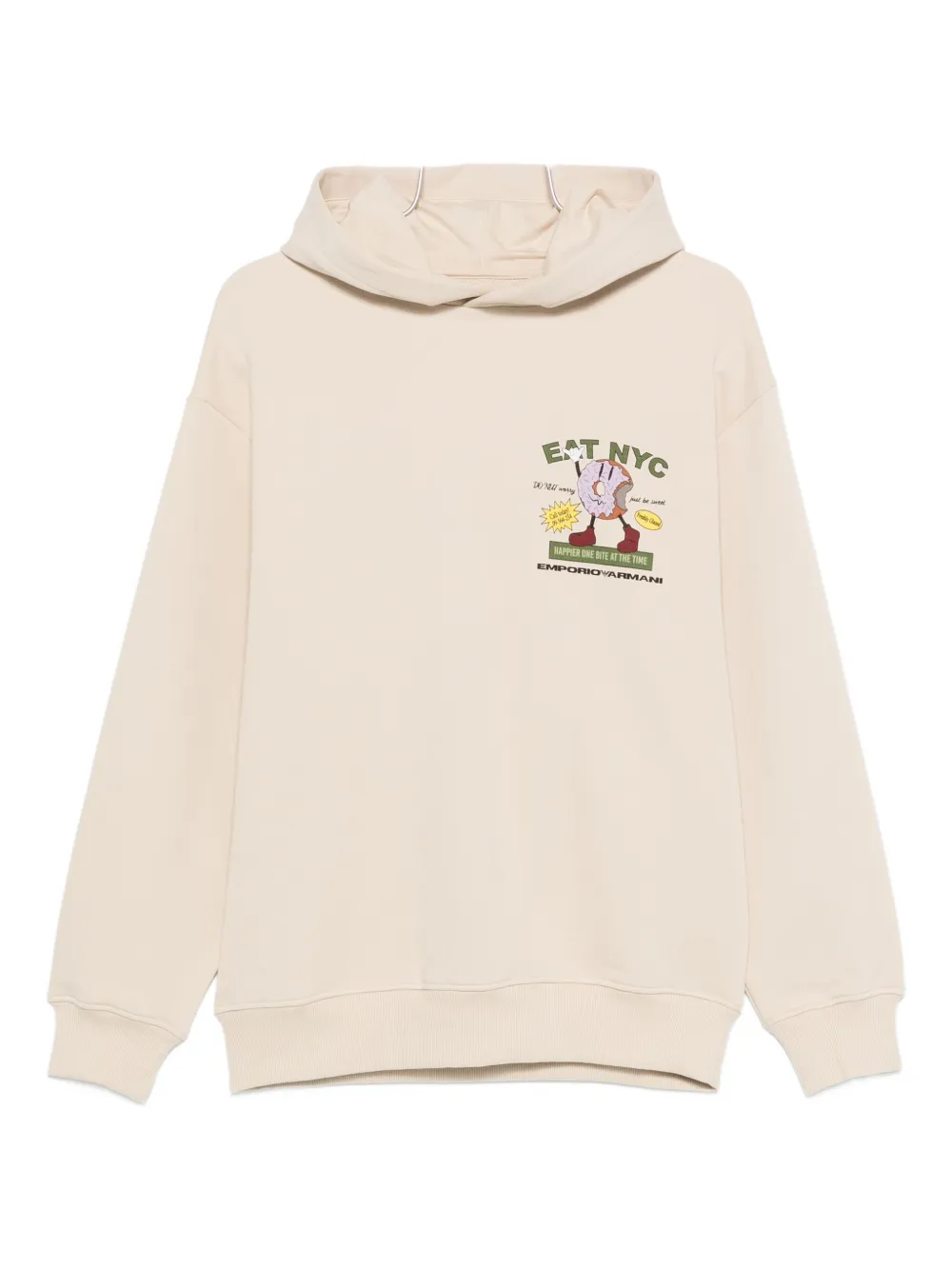 

Худи с графическим принтом EMPORIO ARMANI, нейтральный