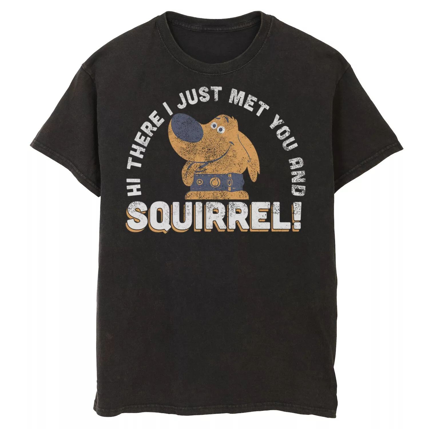 

Мужская серия Disney/Pixar UP Dug Just Met and SQUIRREL! тройник Licensed Character