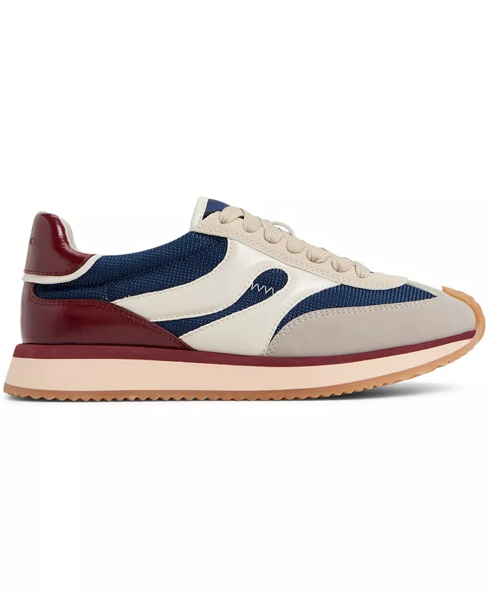 Женские кроссовки Deanna Retro на шнуровке ALDO, синий — фото 4