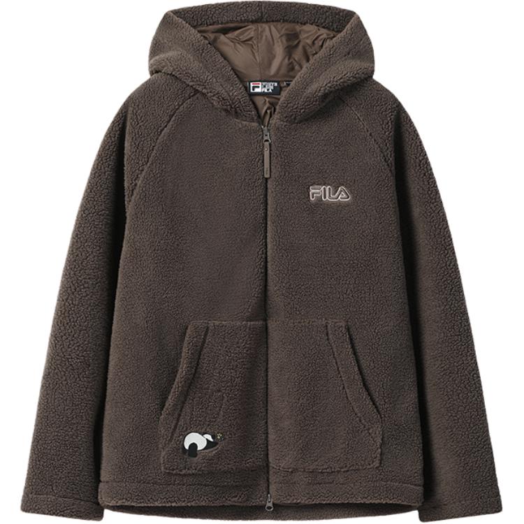 

FILA Наследие бархатное пальто унисекс, Palm Fiber Palm-BN