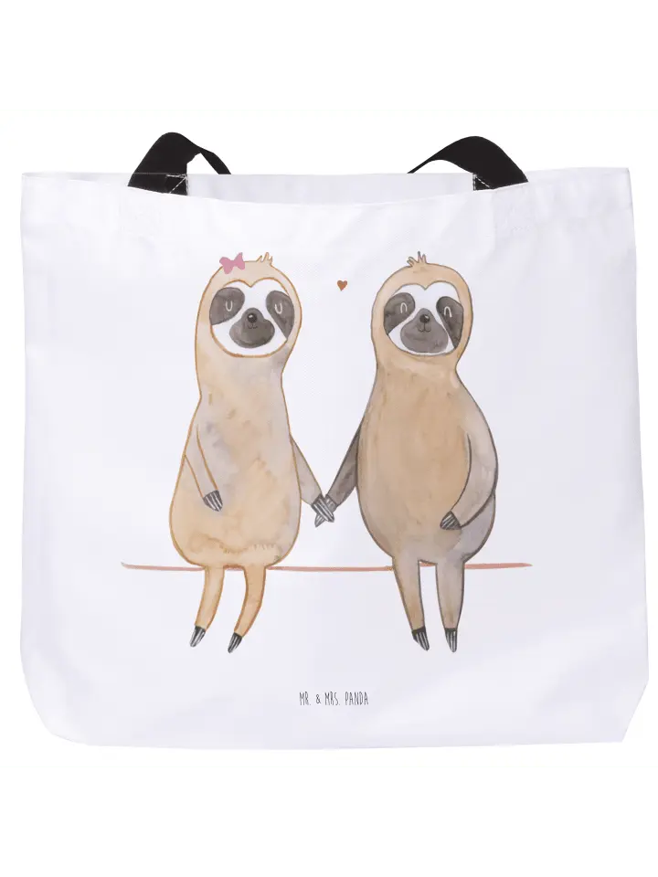 

Шоппер Mr. & Mrs. Panda, белый