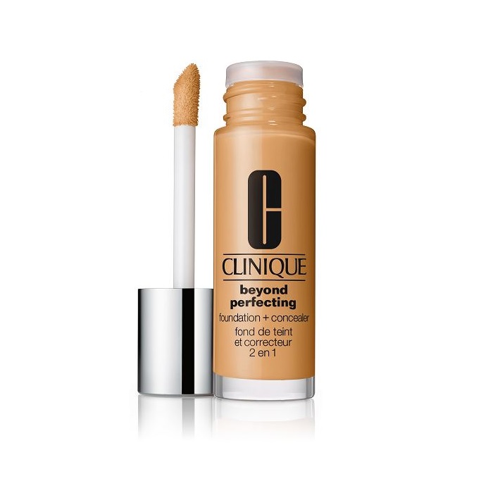 

Тональный крем + консилер beyond perfecting foundation+concealer Clinique, цвет 10 honey wheat, 30 мл