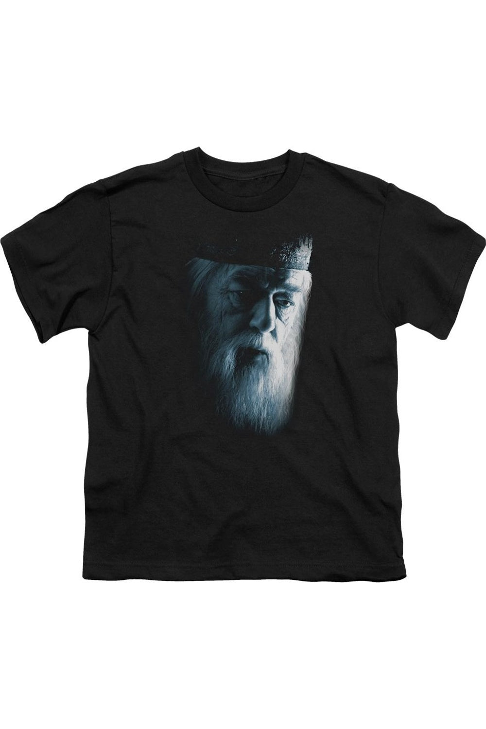 

Футболка с лицом Дамблдора из Гарри Поттера, детская, с коротким рукавом Gildan, черный