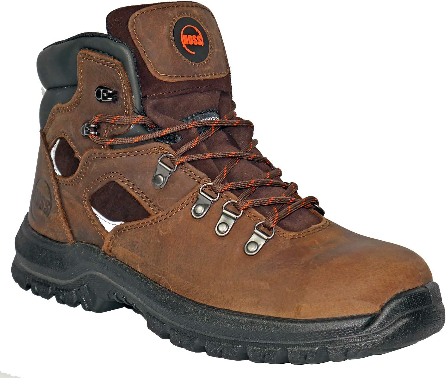 

Мужские рабочие ботинки Hoss, с усиленным носком Adam, коричневый