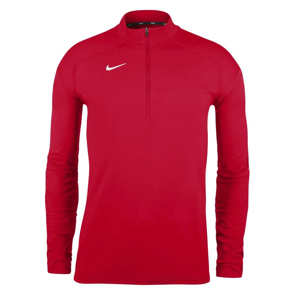 

Лонгслив Nike Dry Element half zip, красный