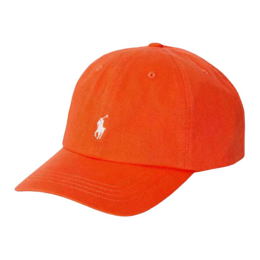 

Бейсболка с вышитым логотипом Polo Ralph Lauren, spectrum оранжевый