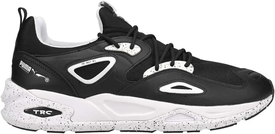 Мужские кроссовки PUMA TRC Blaze Elevated Hike с шнуровкой, повседневные - бежевые, черный — фото 2