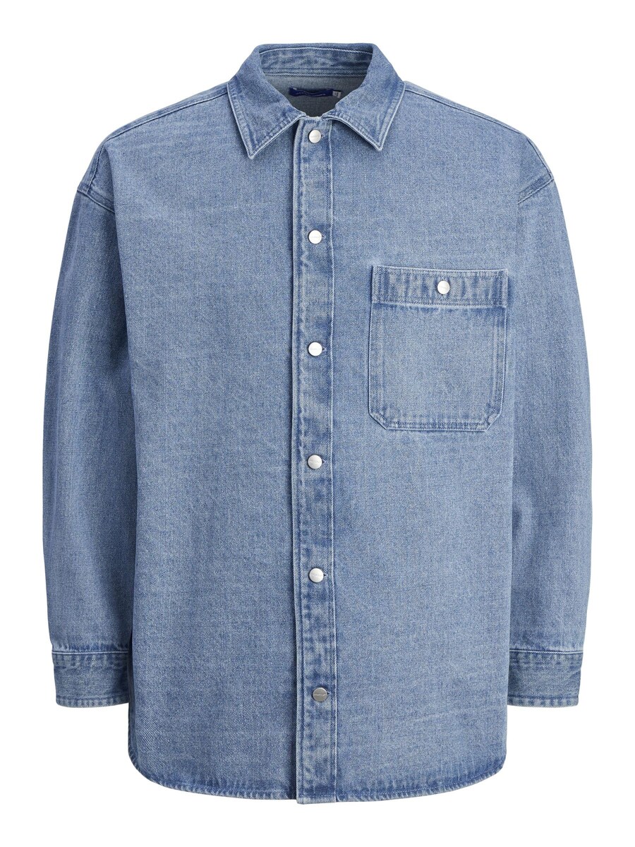 

Рубашка на пуговицах Comfort fit JACK & JONES JORSantorini, синий деним