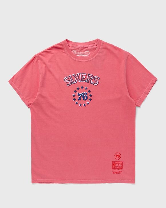 

Футболка Mitchell & Ness Nba S/S Tee Philadelphia 76Ers Golden Hour Glaze, красный
