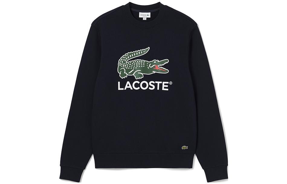 

Толстовка мужская темно-синяя Lacoste, темно-синий