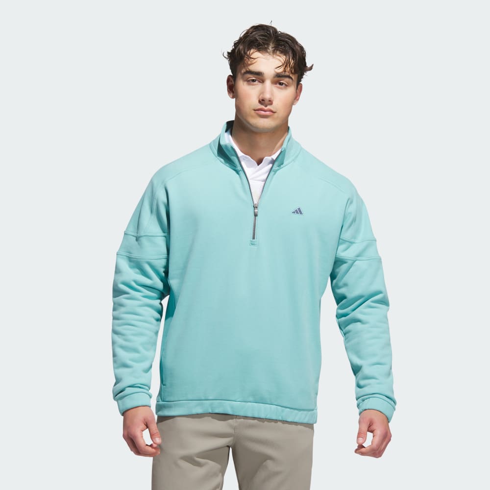 

Толстовка Adidas Go-to Heritage Loose Quarter-Zip, цвет Mint Ton