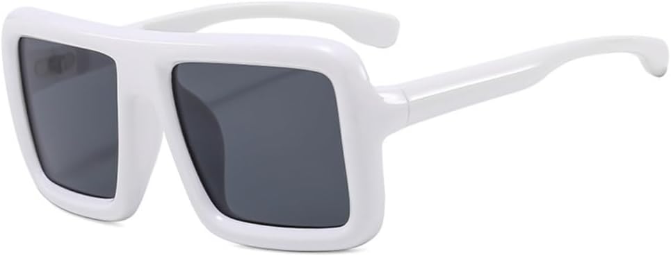 

Солнцезащитные очки в стиле панк для женщин и мужчин, с большой оправой, солнцезащитные очки для женщин в стиле стимпанк, очки с защитой от УФ-излучения UV400 LANGSER, 7