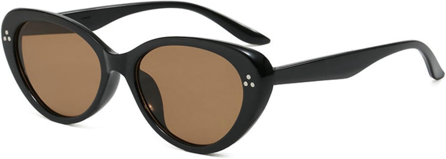 

Винтажные овальные солнцезащитные очки Willochra для женщин, модные женские солнцезащитные очки «кошачий глаз», стильные дизайнерские очки с защитой от УФ-излучения UV400, C2