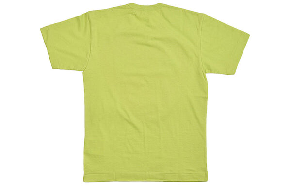 Футболка pastelle red logo t-shirt 'green' Comme Des Garcons Play, зеленый — фото 2
