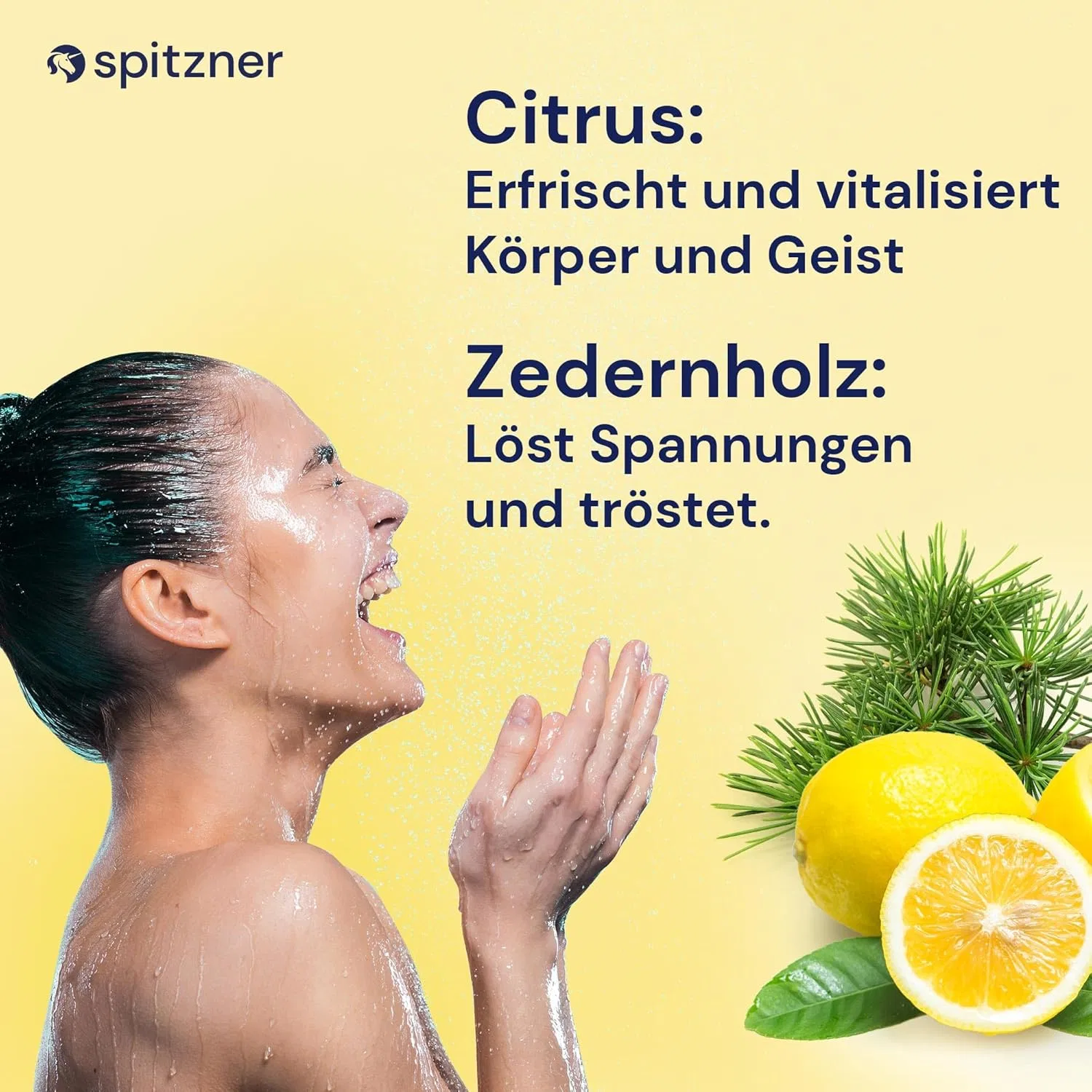 Гармонизирующая пена для душа Citrus-Cedar от Spitzner (6 x 150 мл) Spitzner — фото 3