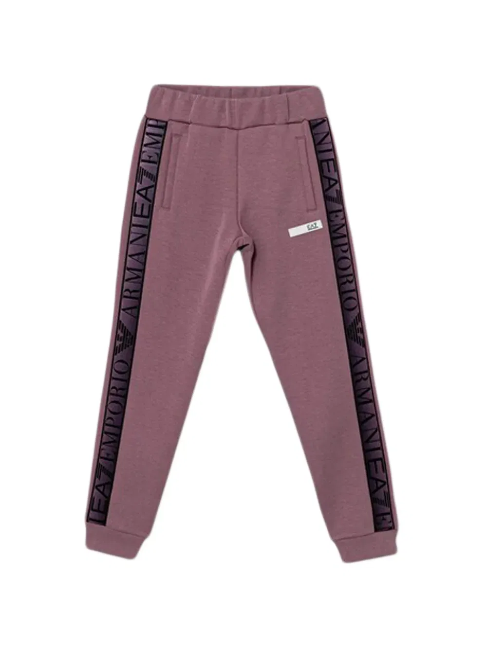 Спортивные брюки с логотипом Ea7 Emporio Armani, фиолетовый