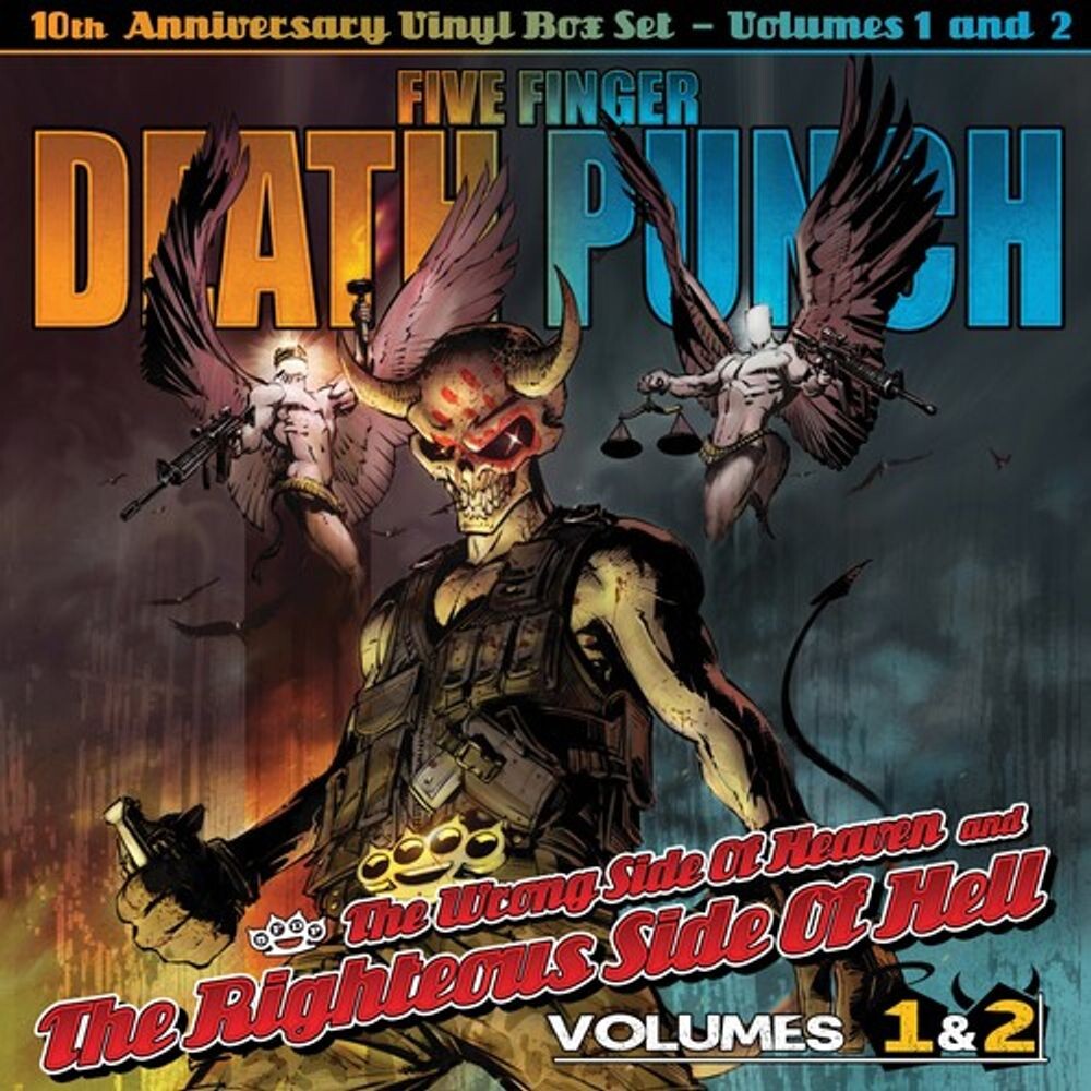 

Виниловая пластинка LP The Wrong Side Of Heaven Vols. 1 & 2 [Box Set] [Silver/Gold Vinyl] - Five Finger Death Punch