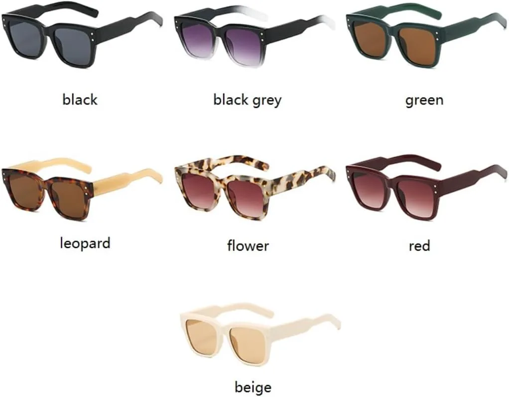 

Солнцезащитные очки для мужчин и женщин - защита UV400 - градиентные линзы, большая оправа, подходят для занятий спортом на открытом воздухе и вождения DSVIGF, Grey