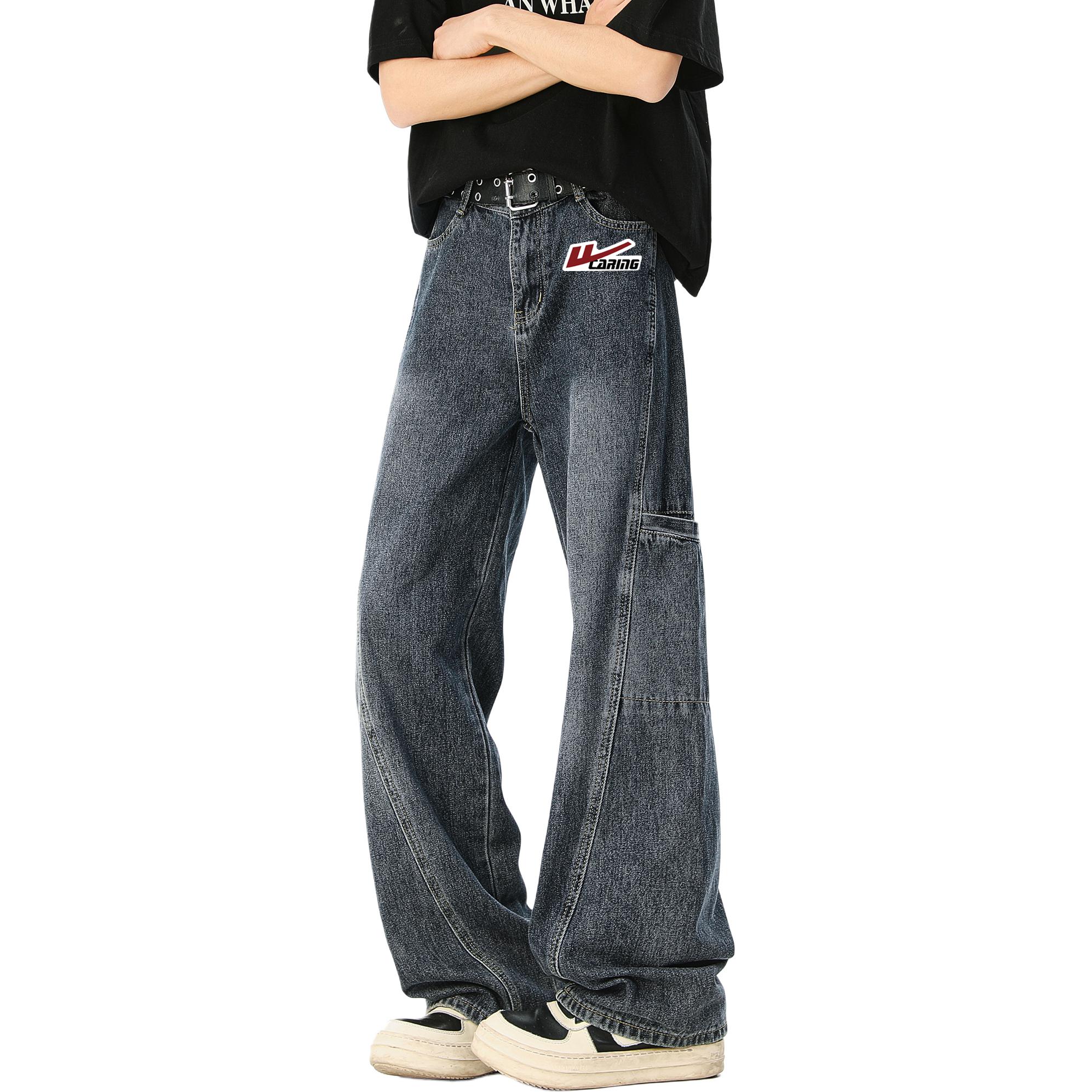 

Джинсы Unisex Moderate Straight Fit WARRIOR, синий (diy badge)