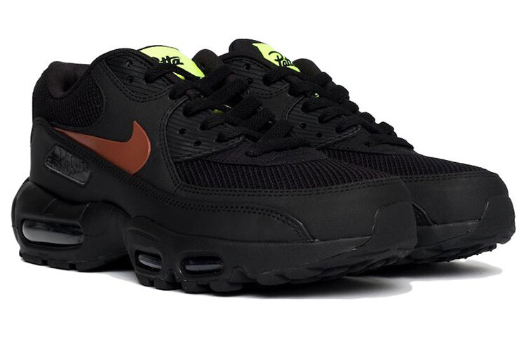 Мужская повседневная обувь Nike Air Max 90 x 95, Black — фото 4