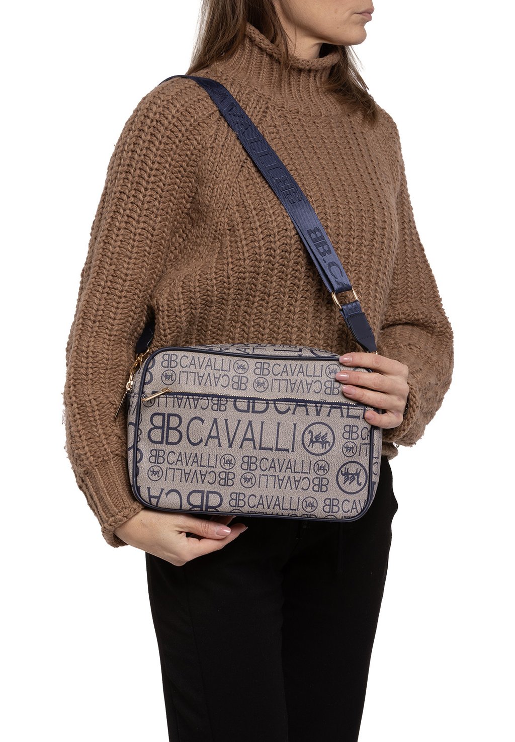 

Сумка через плечо B.Cavalli, синий