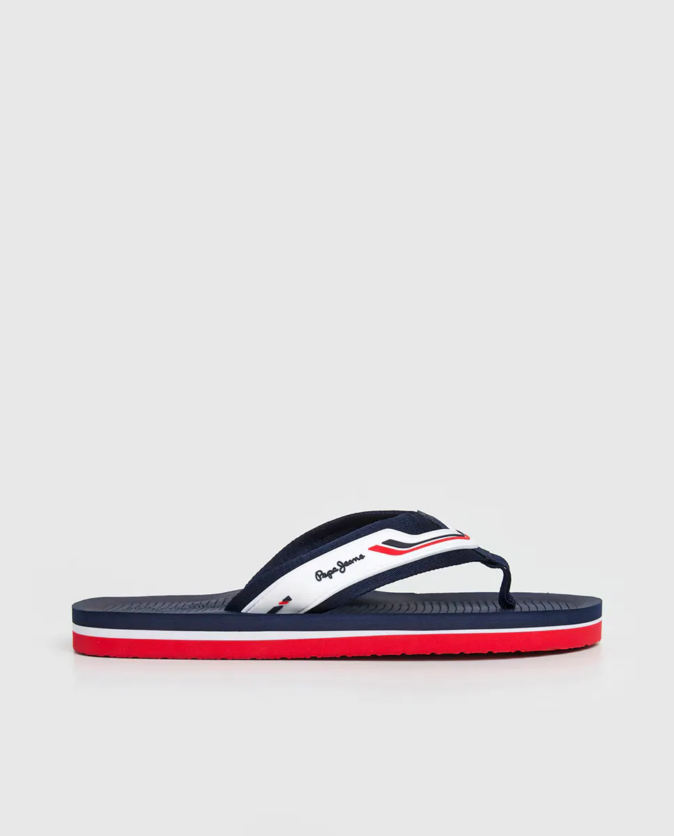 

Мужские шлепанцы West Club Pepe Jeans, белый