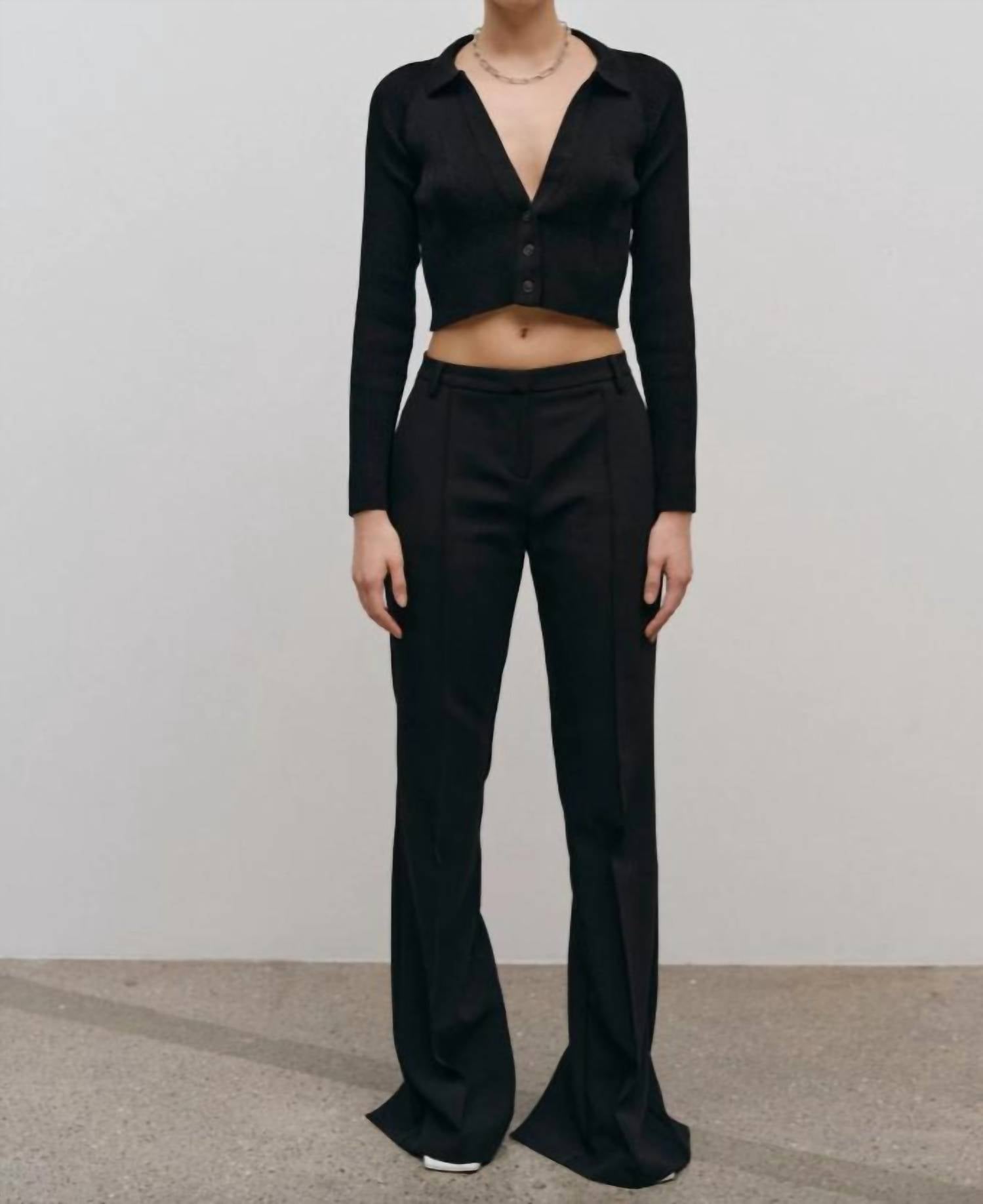 

Брюки Valentina черного цвета Birgitte Herskind