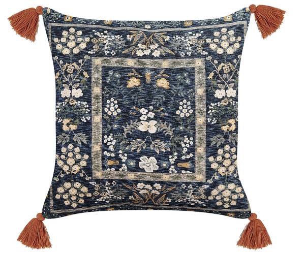 

Декоративная подушка Beliani PANAX, 45x45x45 см цвет blau/multicolor