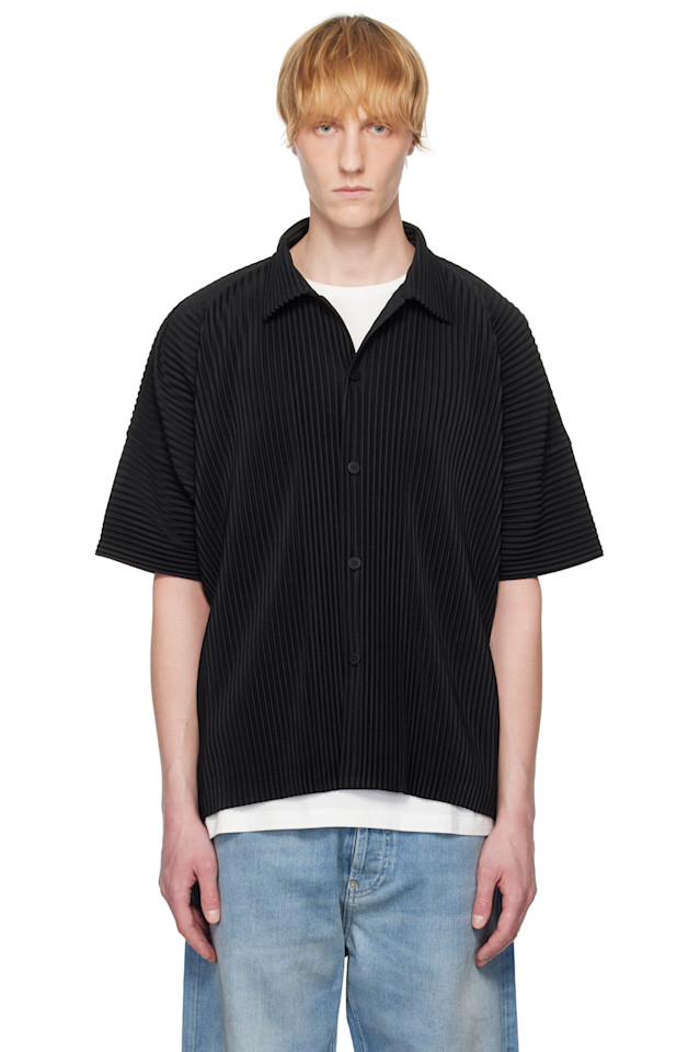 

Рубашка Monthly color апрель Homme Plissé Issey Miyake, черный