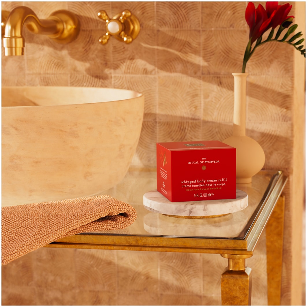 Крем для тела the ritual of ayurveda body cream refill Rituals, объем 220 мл - refill — фото 4