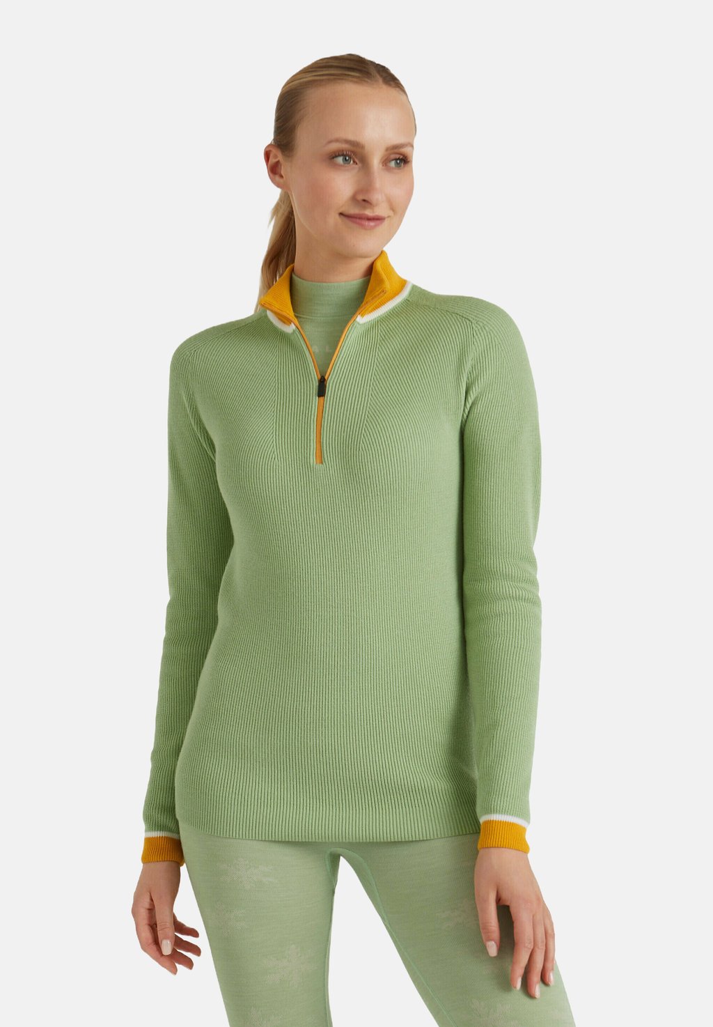 

Джемпер PULLOVER FALKE, светло-зеленый
