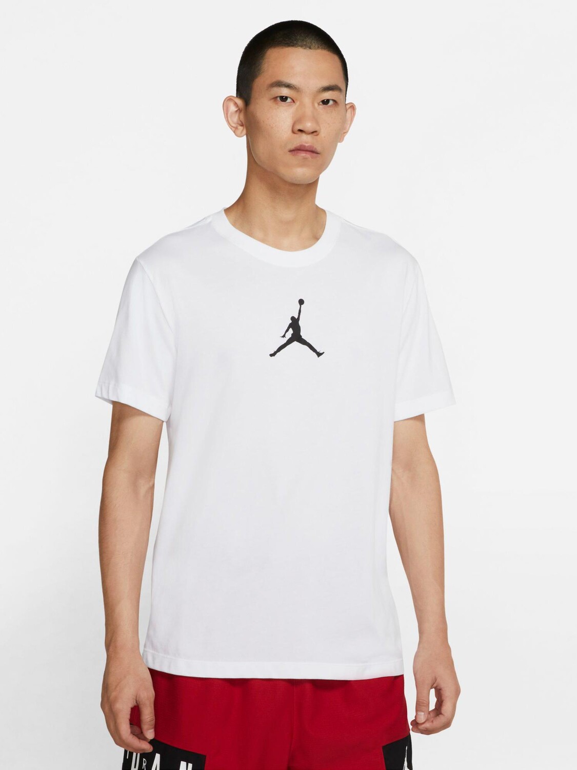 

Футболка Jordan M J JUMPMAN DF SS CREW, белый