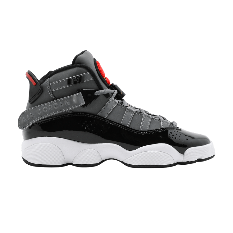 

Кроссовки Air Jordan Jordan 6 Rings GS 'Light Graphite', серый