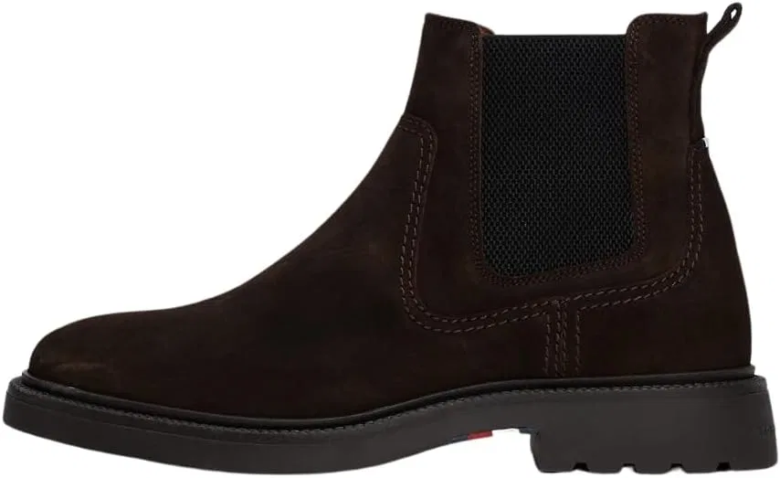 Мужские низкие ботинки Tommy Hilfiger: комфортные и элегантные, Brown Dark Coffee
