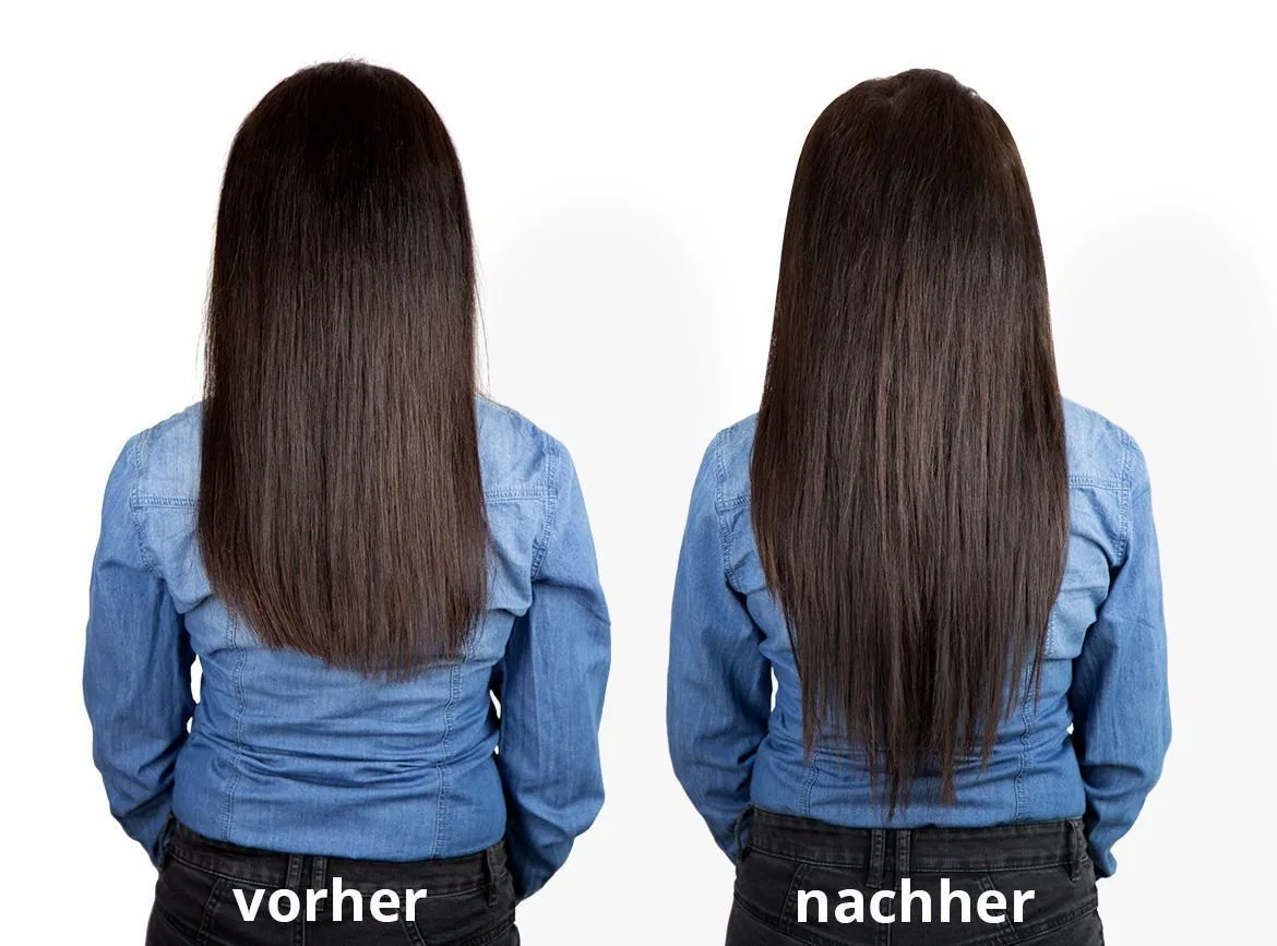 Накладные пряди на лентах из натуральных волос Remy, 60 см Glamxtensions — фото 3