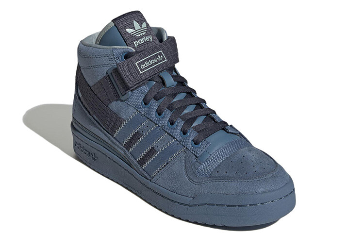 Кроссовки Forum Parley X Adidas Originals Mid 'Altered Blue' — фото 3