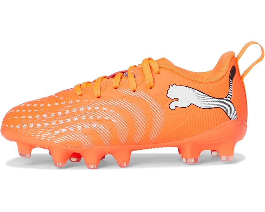Детские бутсы Puma Future 9 Play Firm/Artificial Ground PUMA Kids, Glowing Red/White/Black/Silver — фото 4