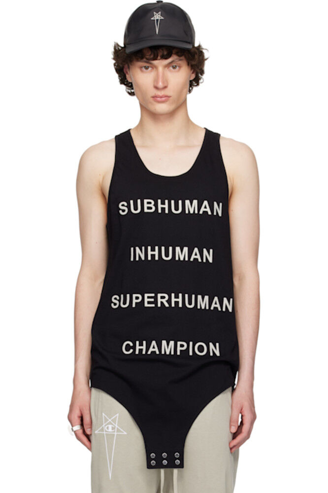 

Черная баскетбольная майка Champion Edition Rick Owens