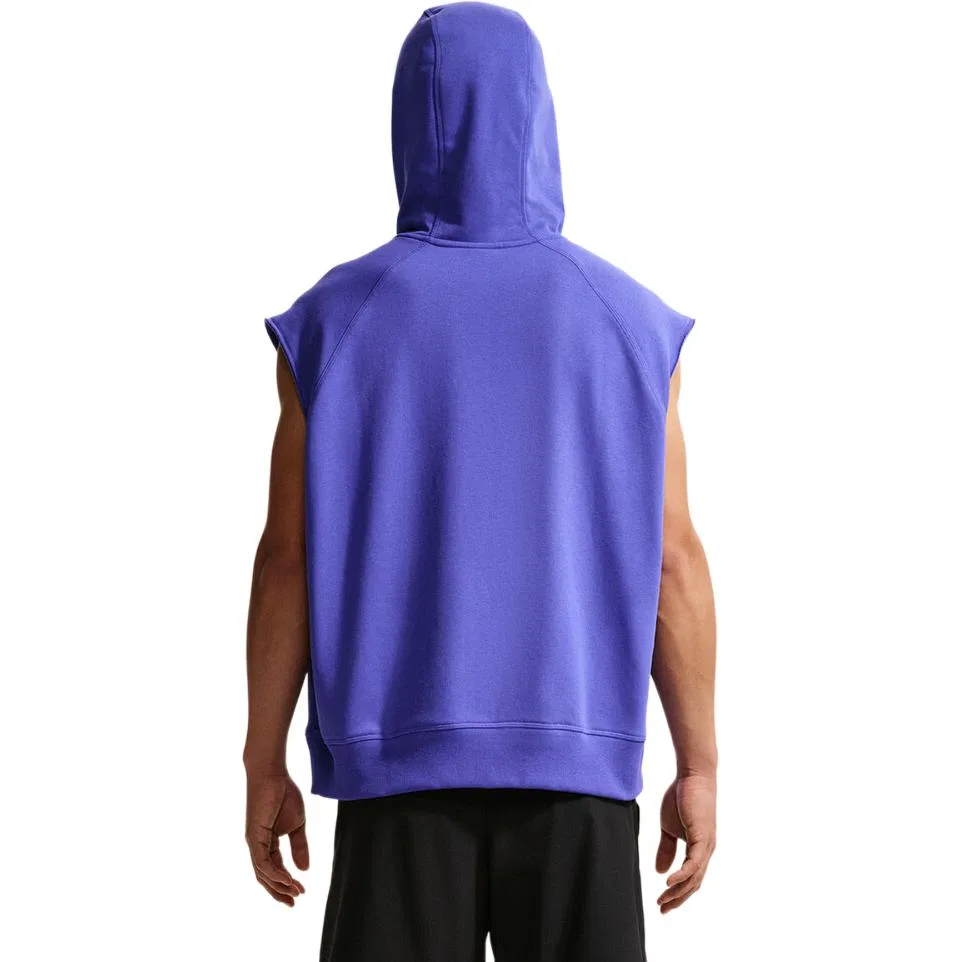 Свитшот Nike Dri-FIT AS M NK DF NAC FLC SLVLS темно-синий — фото 3