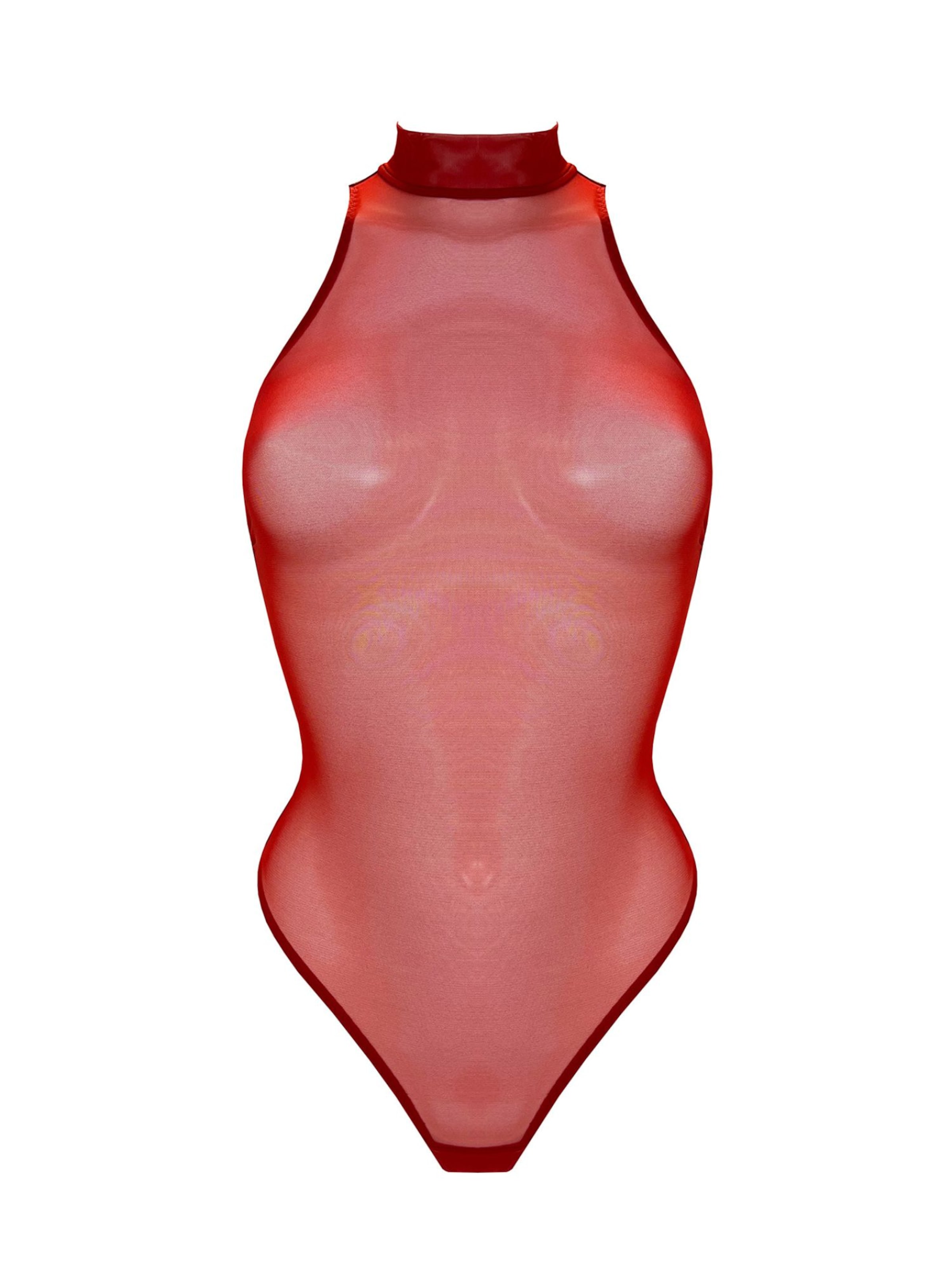 

Bordelle Боди для нижнего белья 'Signature' в красном цвете