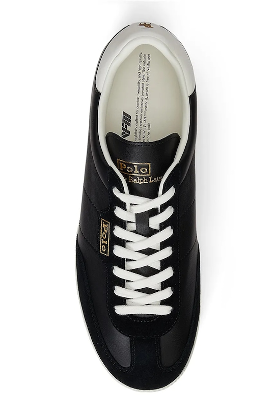 Кожаные кроссовки Field Ct 200 Polo Ralph Lauren, черный — фото 4